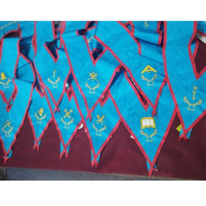 Regalia Masónica de Alta Calidad al por Mayor, Collar de Rito Escocés de 14 Grados, Cinta con Diseño de Logotipo con Pluma, las Mejores Calidades - Product Image 6