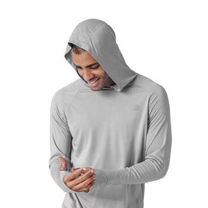 เสื้อฮู้ดกันแดด UPF 50+ แขนยาวสำหรับผู้ชาย น้ำหนักเบา เหมาะสำหรับตกปลาและกิจกรรมกลางแจ้ง ปรับแต่งได้ - Product Image 2