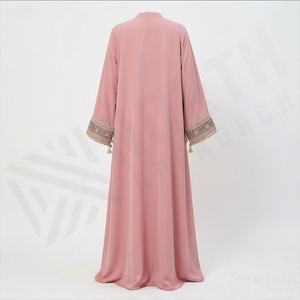 Abaya islamique de qualité supérieure pour femmes, manches longues, vêtements décontractés, respirants, avec soutien-gorge intégré, vente en gros, commande en gros - Product Image 2