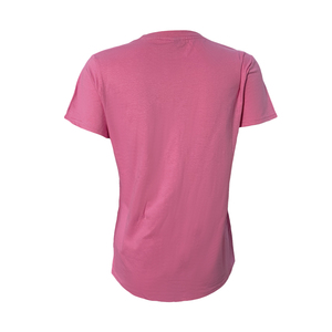 Exportateur en gros : T-shirt pour femme en coton peigné de qualité supérieure, respirant, col en V, coupe ample, style streetwear, idéal pour l'été, expédition mondiale. - Product Image 3