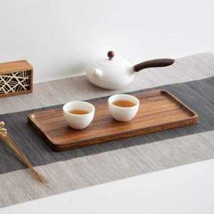Plateau de service en bois massif durable, plateau en bois personnalisé pour le service des aliments et la décoration de la maison au meilleur prix - Product Image 5