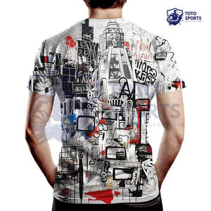 Soft Breathable Best Supplier Wholesale Rate Lightweight Comfortable Reasonable price High Quality Custom Logo <b>Men</b> Printed Shirt - Product Image 3