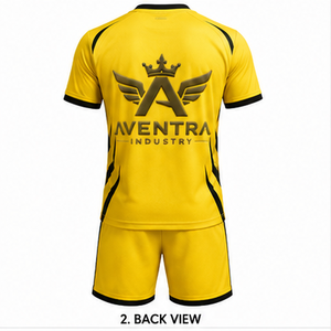Uniforme de Fútbol Profesional, Ropa Deportiva para Equipos, Uniforme de Fútbol con Tela que Absorbe la Humedad, Construcción Ligera - Product Image 2