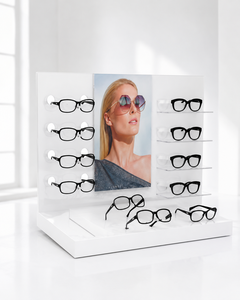 Diseño Moderno para Ópticas: Exhibidores de Plástico Lavables para Gafas de Sol, Elegantes y Organizados para Minoristas - Product Image 2