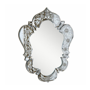 Vintage Luxury Venetian Baroque Wall Mirror Antique |Decorative Glass Mirror with Handcrafted Ornate Frame for Hotel Room Decor - Product Image 1