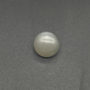 HAYAAT GEMS Pierre de lune grise naturelle, cabochon rond, 7,05 carats |   Polissage lisse du Rajasthan pour la fabrication de bijoux - Product Image 6
