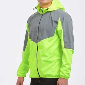 2026 Top Quality <b>Reflective</b> <b>Men</b> Windbreaker <b>Jacket</b> Long Zipper Pullover Hood Cheap Price Direct Long Mission Factory. - Product Image 2