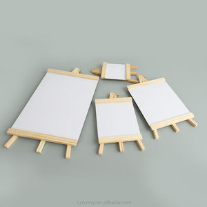 Caballete de madera para niños, <span class=keywords><strong>pizarra</strong></span> <span class=keywords><strong>blanca</strong></span> de dibujo ajustable y tablero de caballete, caballete de arte para 3 ~ 12 años, pintura para niños y niñas - Product Image 6