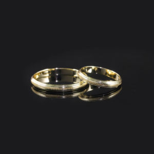 Anillo de Eternidad Unisex de Oro Sólido de 18K con Baño de Rodio, Corte Brillante, Piedra Natural con Engaste de Garras, Certificado IGI, Clásico - Product Image 4