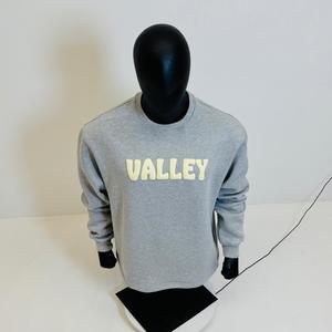 Maßgefertigter Übergroßer Rundhals-Pullover für Herren 3D Puff Print Logo Schwergewichts-Fleece Streetwear Pullover OEM Private Label - Product Image 4