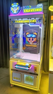 ตู้คีบตุ๊กตาแมวแบบหยอดเหรียญ เครื่องเล่นเกมแลกของรางวัลเชิงพาณิชย์สำหรับโซนเกม - Product Image 5