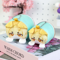 Porte-clés en peluche douce écologique, pendentif de sac, petits accessoires, motif dessin animé mignon, cadeau pour fille, vente en gros, cordon