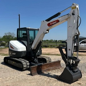 รถขุดขนาดเล็ก Bobcatts E60 กำลังแรง ประสิทธิภาพสูง เหมาะสำหรับงานก่อสร้าง รับประกัน 2 ปี พร้อมระบบ PLC บุ้งกี๋ เครื่องยนต์ และปั๊ม - Product Image 1