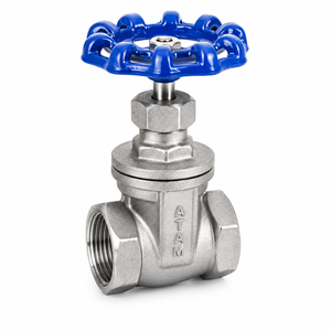 Vanne à opercule en acier au carbone, raccord femelle à souder, vanne d'arrêt manuelle CF8M 2 pouces pour systèmes d'eau - Product Image 4
