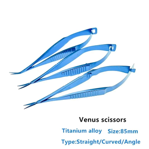 Tijeras Venus, Herramientas de Microcirugía Oftálmica, Kit de Instrumentos Quirúrgicos para Experimentos en Animales - Product Image 4