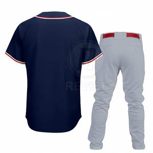 Uniforme de Béisbol Ligero al Por Mayor, Uniforme de Béisbol de Alta Calidad para Adultos, Uniforme de Béisbol para Hombre - Product Image 5