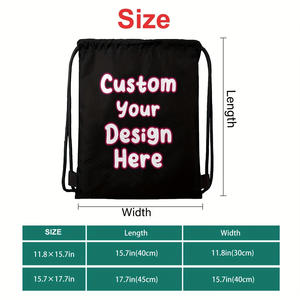 Custom Logo Drawstring Sports Bag Waterproof Polyester Gym Backpack Mesh Cinch Sack for Travel Daily Use made in Bangladesh - Product Image 4