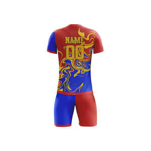 Uniforme de Fútbol Sublimado Personalizado de Alta Calidad, Ropa Deportiva de Secado Rápido, Nuevo Diseño, Conjunto de Camiseta de Fútbol - Product Image 6