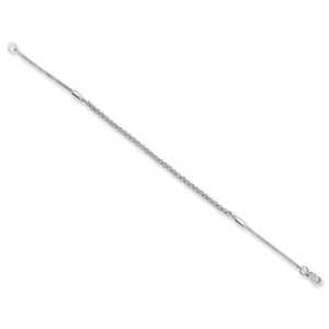 Floating Lab Grown Diamond Tennis Chain <b>Bracelet</b> 7 Inch Length Minimalist Dainty Everyday Wear <b>Stacking</b> Jewelry 14K 18K Gold - Product Image 3