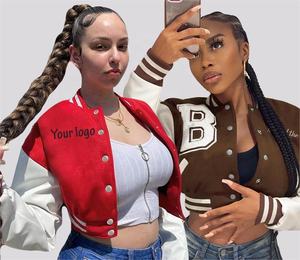 แจ็คเก็ตบุนวมกันหนาวสำหรับผู้หญิง, เสื้อโค้ทผ้าฟลีซปรับแต่งได้สำหรับผู้หญิงแจ็คเก็ตหนังระบายอากาศ - Product Image 1