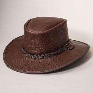 Sombreros de Vaquero de Cuero de la Mejor Calidad, Estilo Europeo, Gorra de Cuero Genuino Hecha en India, Sombrero Ecológico, Gran Venta - Product Image 2