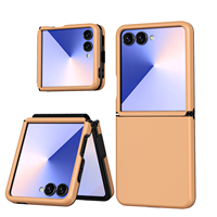 Coque de téléphone tendance transparente antichoc en TPU PC 360° pour Flip 6/7/8