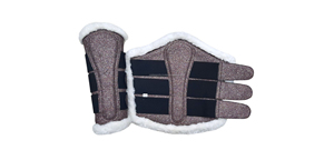 Botas de Protección para Tendones de Caballo con Brillo Morado, Equipo de Equitación para Entrenamiento - Product Image 4