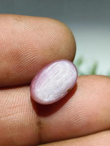 Rubí Estrella Natural Cabujón Corte Ovalado Pulido Rosa Asterismo de 6 Rayos Gema Suelta para Fabricación de Joyas - Product Image 4