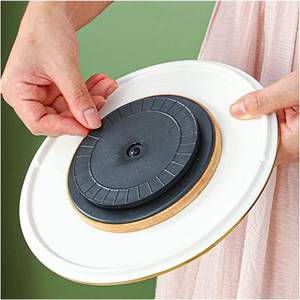 Rotating Ceramic <b>Cake</b> <b>Stand</b> with High Base Birthday <b>Cake</b> Display Tray Dessert Confectionery Serving <b>Stand</b> for Party Wedding - Product Image 3