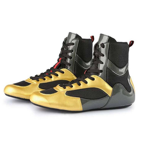Premium Boxing Shoes High Performance Lace-Up Closure Flexible Design Customizable Options for Professional Athletes - Product Image 2