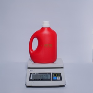 Bidon en plastique HDPE à large ouverture de 2 L personnalisé Natu Plastics avec bouchon à vis, modèle CN-2L-NG, impression d'étiquettes pour cosmétiques ménagers - Product Image 3