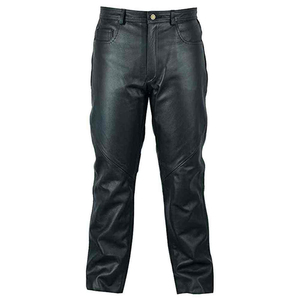 Men Fashionable Slim Fit Leather <b>Pants</b> Casual Wear Original Leather Best Quality Men Leather <b>Pants</b> For Adults - Product Image 1