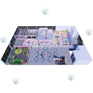 Fabricant Commercial en Gros : Aire de Jeux Intérieure Robuste avec Toboggan Arc-en-ciel, Piscine à Balles, Carrousel, pour Cafés et Parcs d'Attractions, Jeux pour Enfants - Product Image 5