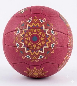 Ballons de netball promotionnels avec graphismes inspirés du patrimoine, personnalisation de marque, souvenir d'événement, fabricant ODM, faible MOQ, expédition rapide - Product Image 4