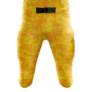 Uniforme de football américain personnalisable, style le plus récent, respirant, imprimé, grande taille, 100% polyester, extensible dans quatre sens, antibactérien - Product Image 3