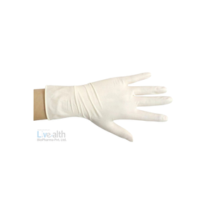 Gants d'examen longs en latex blancs sans poudre, fabriqués à l'ozone, fournitures médicales, instruments chirurgicaux de base en caoutchouc - Product Image 6