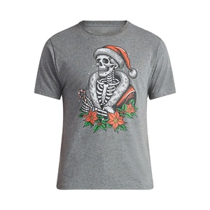 Premium Men's Summer Slim Fit Knitted Cotton Printed Casual T-Shirts Plus Size Quick Dry Breathable Custom Colors - Product Image 4