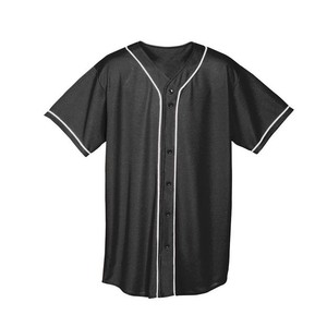 Camiseta Deportiva Estilo Béisbol para Hombre, Cierre Frontal de Seis Botones, Camisa Atlética Informal para Uso Diario, Diseño Inspirado en Estados Unidos - Product Image 2