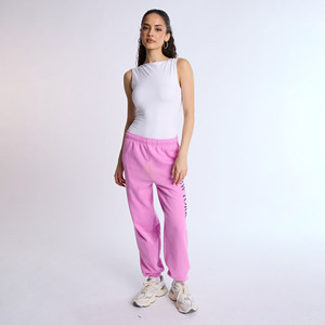 Pantalones Deportivos de Pierna Ancha para Mujer, 100% Algodón Orgánico, Invierno 2026, Ecológicos, Color Sólido, Bordado Personalizado - Product Image 2