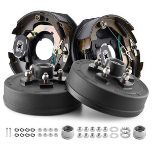 Kit Freni Elettrici per Rimorchio 10 x 2-1/4 Pollici, 1 Coppia, Auto-Regolanti, 3500 Libbre, per Riparazione Assale Rimorchio - Product Image 1