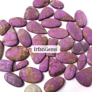 Purpurite de velours de qualité supérieure, prix de gros, lot de cristaux, 100% purpurite de velours naturelle, non polie, formes variées, pierre pour la fabrication de bijoux - Product Image 2