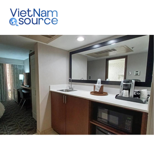 Proyecto de procesamiento OEM Muebles de dormitorio de madera maciza para Holiday Inn Diseño personalizado para aplicación de hotel - Product Image 5