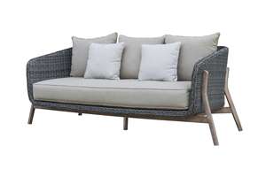 Ensemble de canapés de patio en rotin élégant pour villas, jardins et terrasses - Product Image 2