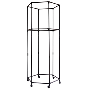 Expositor de Ropa Metálico de Lujo Bros, Plegable, Portátil, Organizador de Prendas para Minoristas, Alta Calidad, Fabricación OEM en Vietnam - Product Image 1