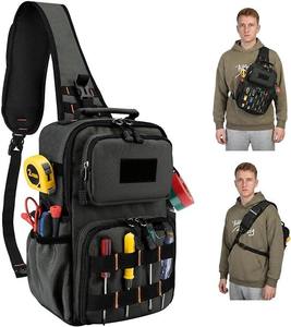 Vietnam <b>Tool</b> Messenger <b>Bag</b> Lightweight Large Capacity Multifunctional Daily Use <b>Bag</b> Casual Design with Modern Stitching Details - Product Image 4