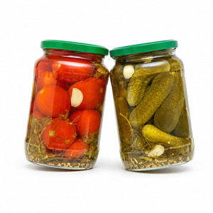 International Standard Top Selling Low Price <b>Pickled</b> Assorty Whole Unpeeled Cucumber and Tomato Bulk Supply - Product Image 1