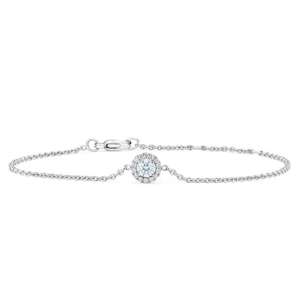 ICEWALD S925, Juego de Pulseras de Diamantes Cultivados en Laboratorio con Corte Brillante, Chapado en Oro de 18K, Lujoso, Certificado IGI, Unisex, 2g, 30-80 - Product Image 1