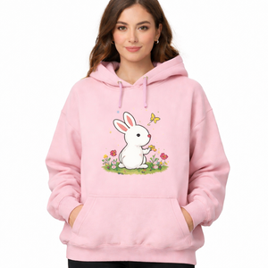 Sweat à capuche oversize pour femme, épaules tombantes, en molleton doux, style streetwear décontracté, moderne et tendance, confort hivernal, mode 2026 - Product Image 3