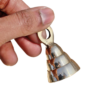 Campanas Pequeñas de Latón Hechas a Mano, Estilo Vintage, Campanas Decorativas, Campanas de Viento Vintage, Decoración para el Hogar, Bodas, Árbol de Navidad - Product Image 1