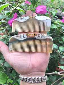 Peigne à cheveux artisanal en corne de buffle, accessoires capillaires durables, fabriqué en Inde, AL MALIK CRAFT - Product Image 6